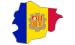 Mappa di Andorra