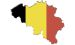 Mappa del Belgio
