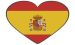 Spagna con il cappotto di armi Cuore