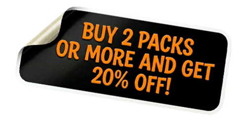 20% off when you add 2 or more sticker packs