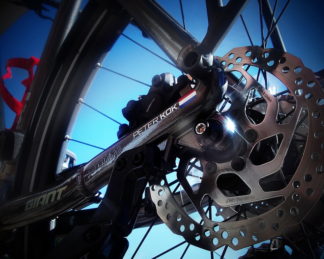 Custom sticker resistant to water, mud and pressure washing